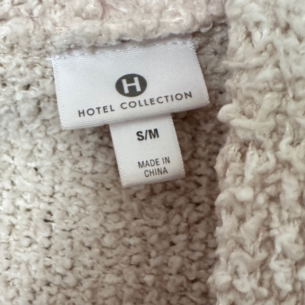 Hotel Collection Cream Women's Robe - Picture 3 of 4